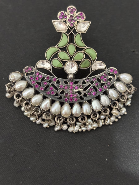 Silver Statement Earrings