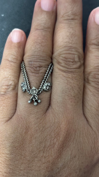 Silver Handmade Vanki Rings