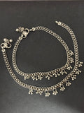 Vintage Silver Gungroo Anklet