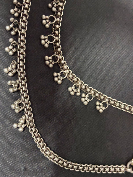Vintage Silver Gungroo Anklet