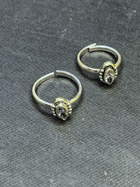 Silver Zircon Toering