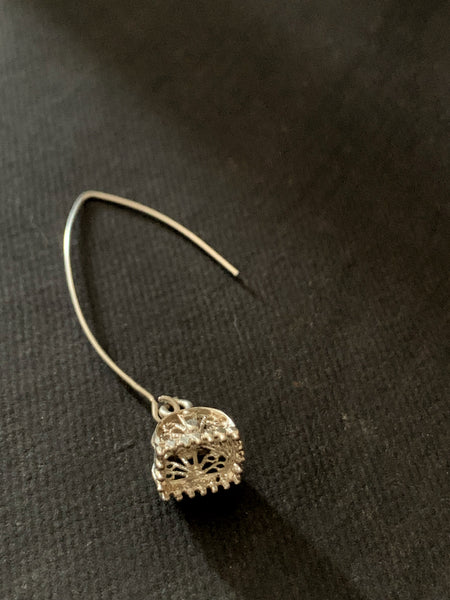 Little Silver Filigree Jhumka