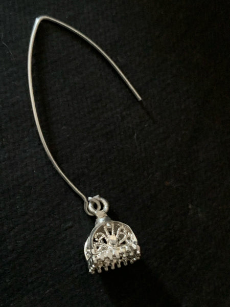 Little Silver Filigree Jhumka