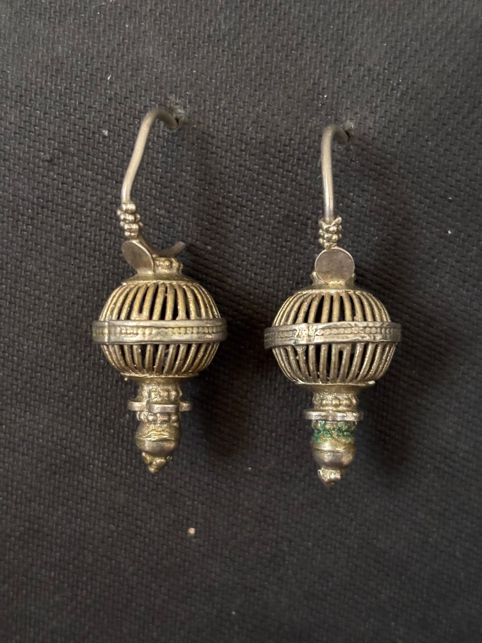 Vintage Silver Kutch Earrings