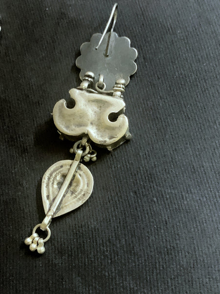 Assembled Silver Earrings