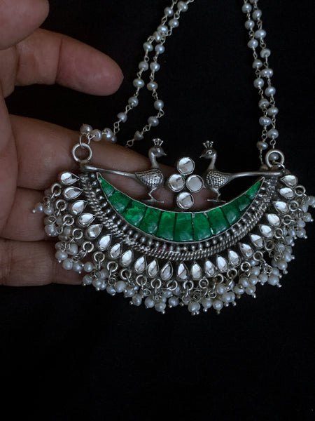 Green Kundan Pendant