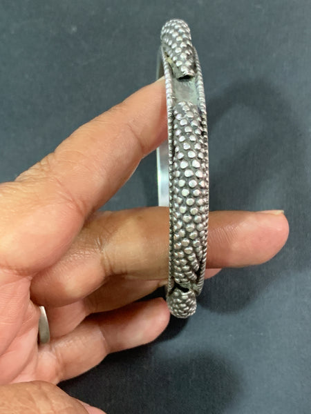 Silver Gajra Bangle